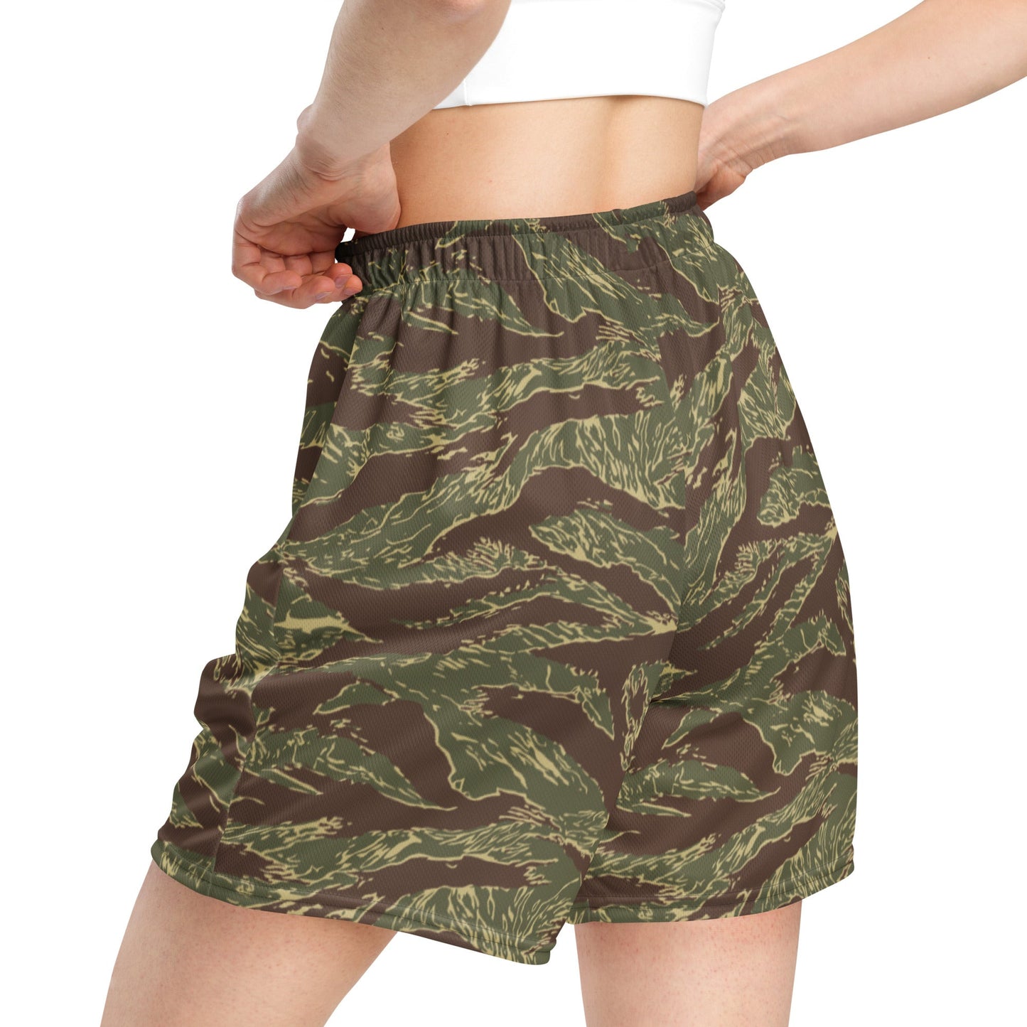 Rhodesian Tiger Stripe CAMO Unisex Mesh Shorts