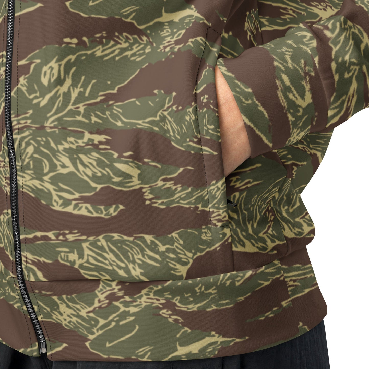 Rhodesian Tiger Stripe CAMO Unisex track jacket - Track Jackets