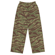 Tiger Stripe Rhodesian CAMO Unisex Wide-Leg Leisure Pants - 2XS
