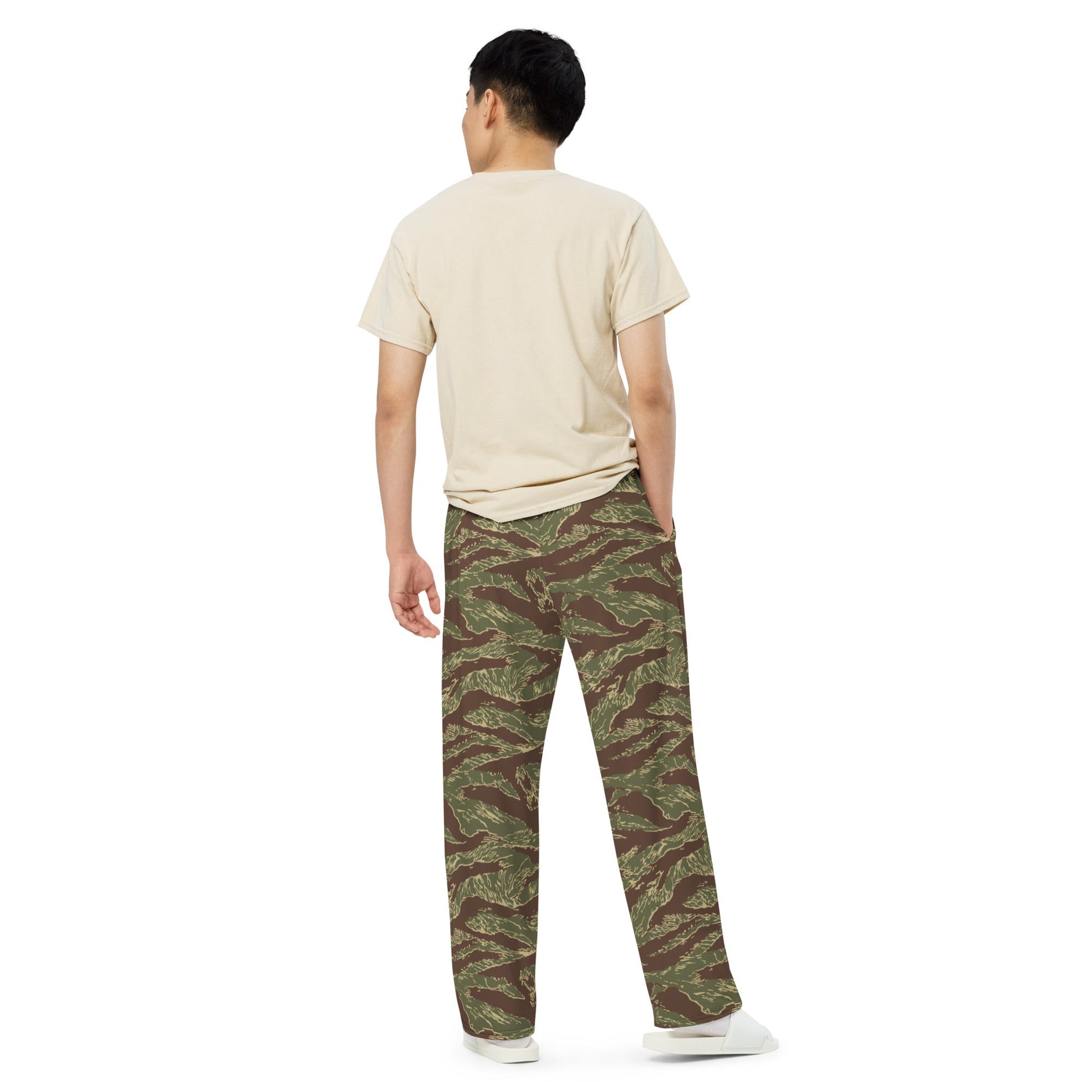 Rhodesian Tiger Stripe CAMO Unisex Wide-Leg Leisure Pants