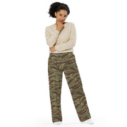Tiger Stripe Rhodesian CAMO Unisex Wide-Leg Leisure Pants