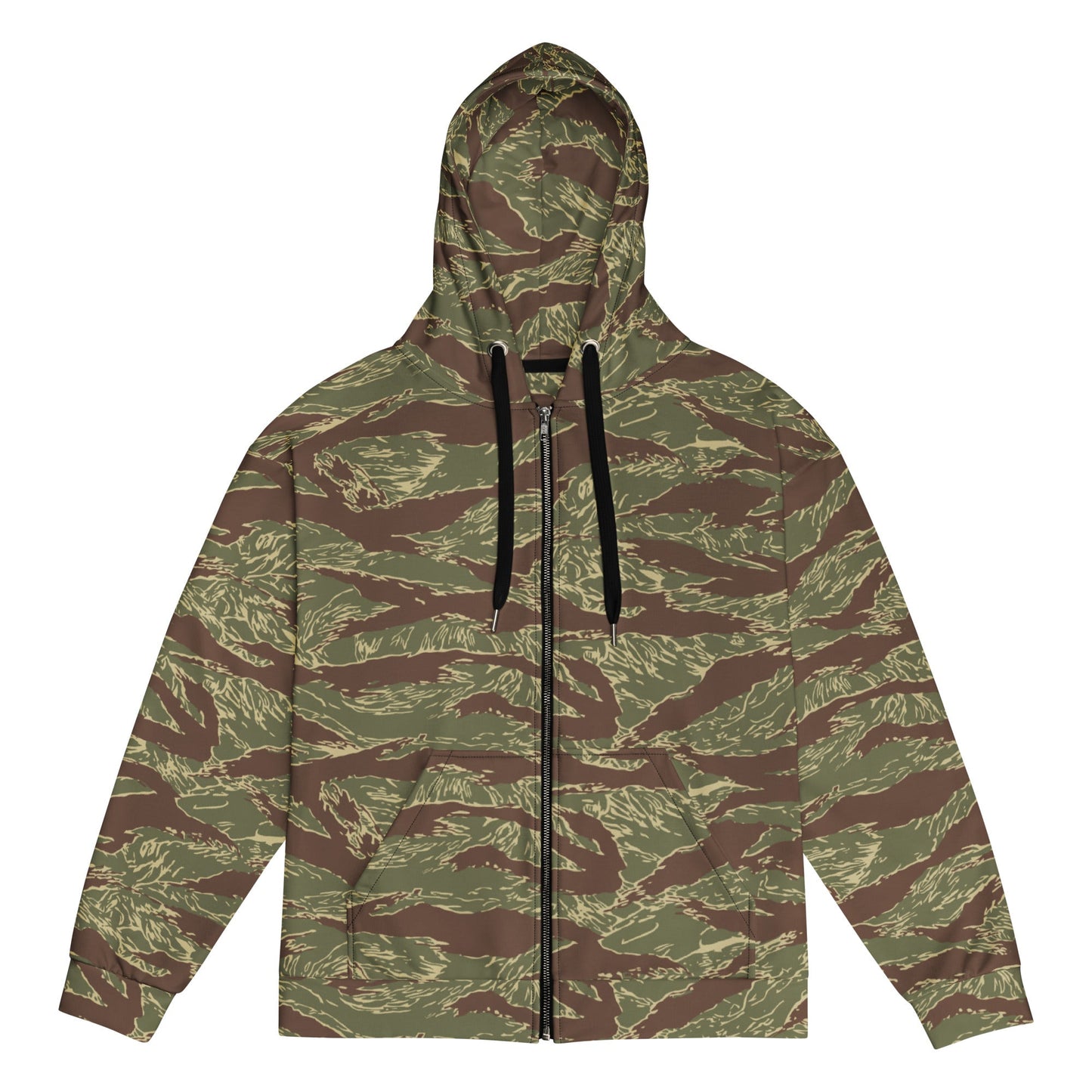 Rhodesian Tiger Stripe CAMO Unisex Zip Hoodie - 2XS