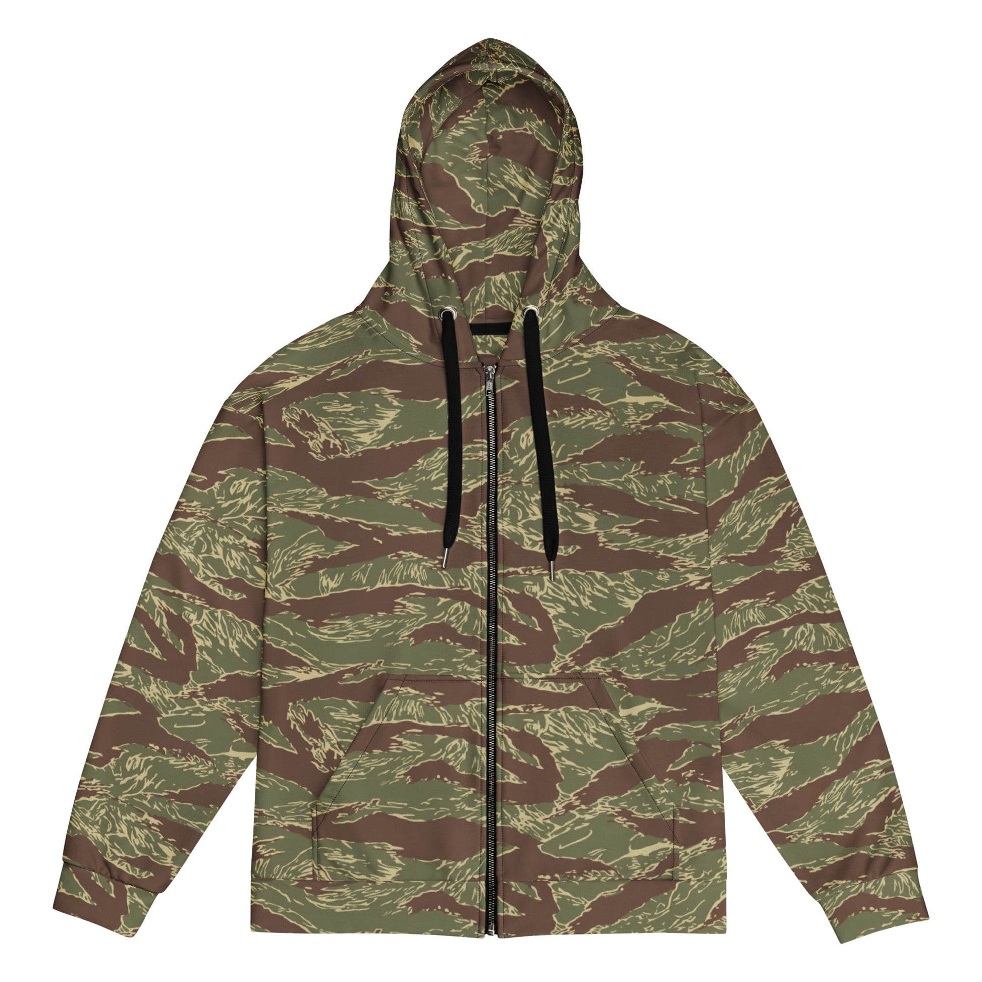 Rhodesian Tiger Stripe CAMO Unisex Zip Hoodie - 2XS
