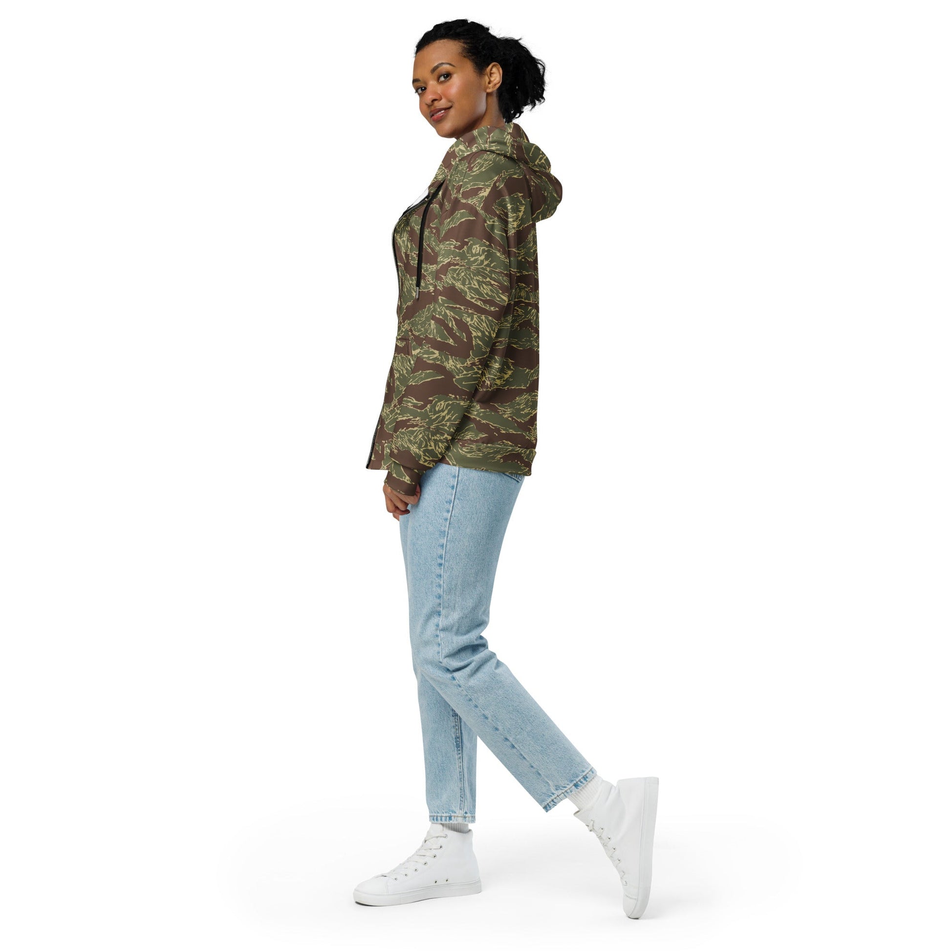 Rhodesian Tiger Stripe CAMO Unisex Zip Hoodie