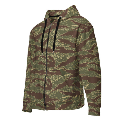 Rhodesian Tiger Stripe CAMO Unisex Zip Hoodie