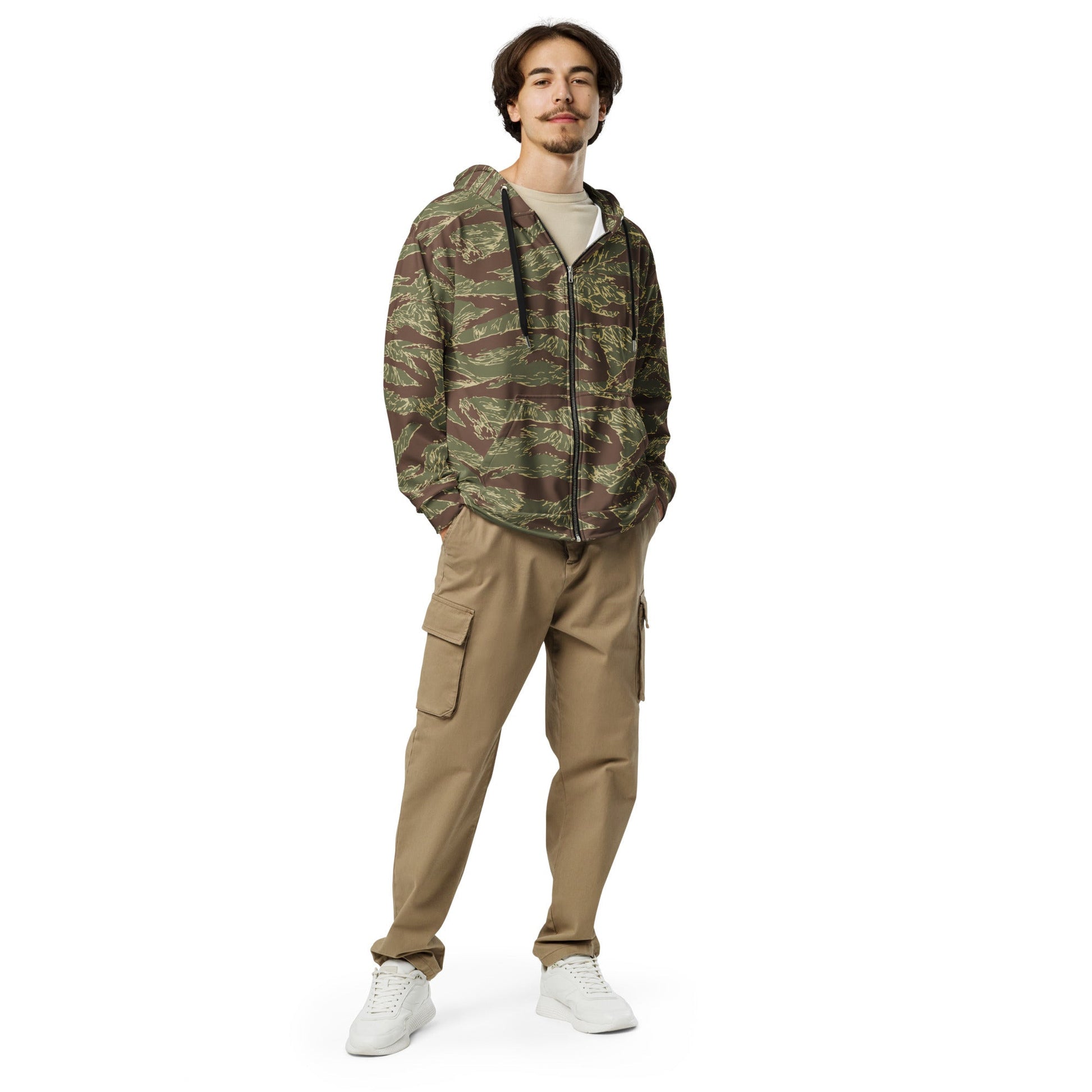 Rhodesian Tiger Stripe CAMO Unisex Zip Hoodie