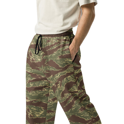 Rhodesian Tiger Stripe CAMO Unisex Wide-Leg Joggers