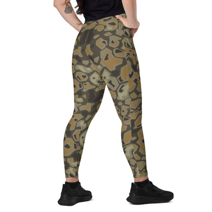 Rock CAMO Leggings with pockets - 2XS - Womens With Pockets