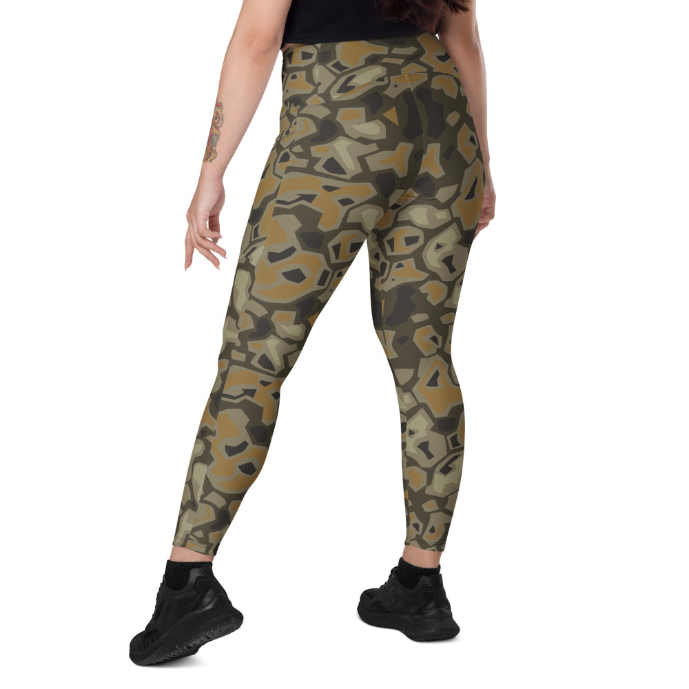 Rock CAMO Leggings with pockets - Womens With Pockets