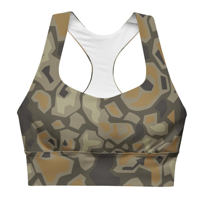 Rock CAMO Longline sports bra - Womens Sports Bra