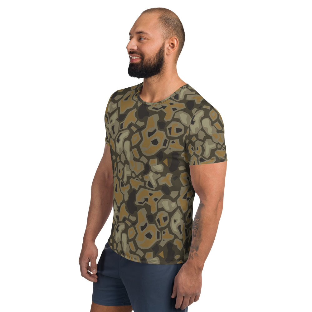 Rock CAMO Men’s Athletic T-shirt - Mens T-Shirt