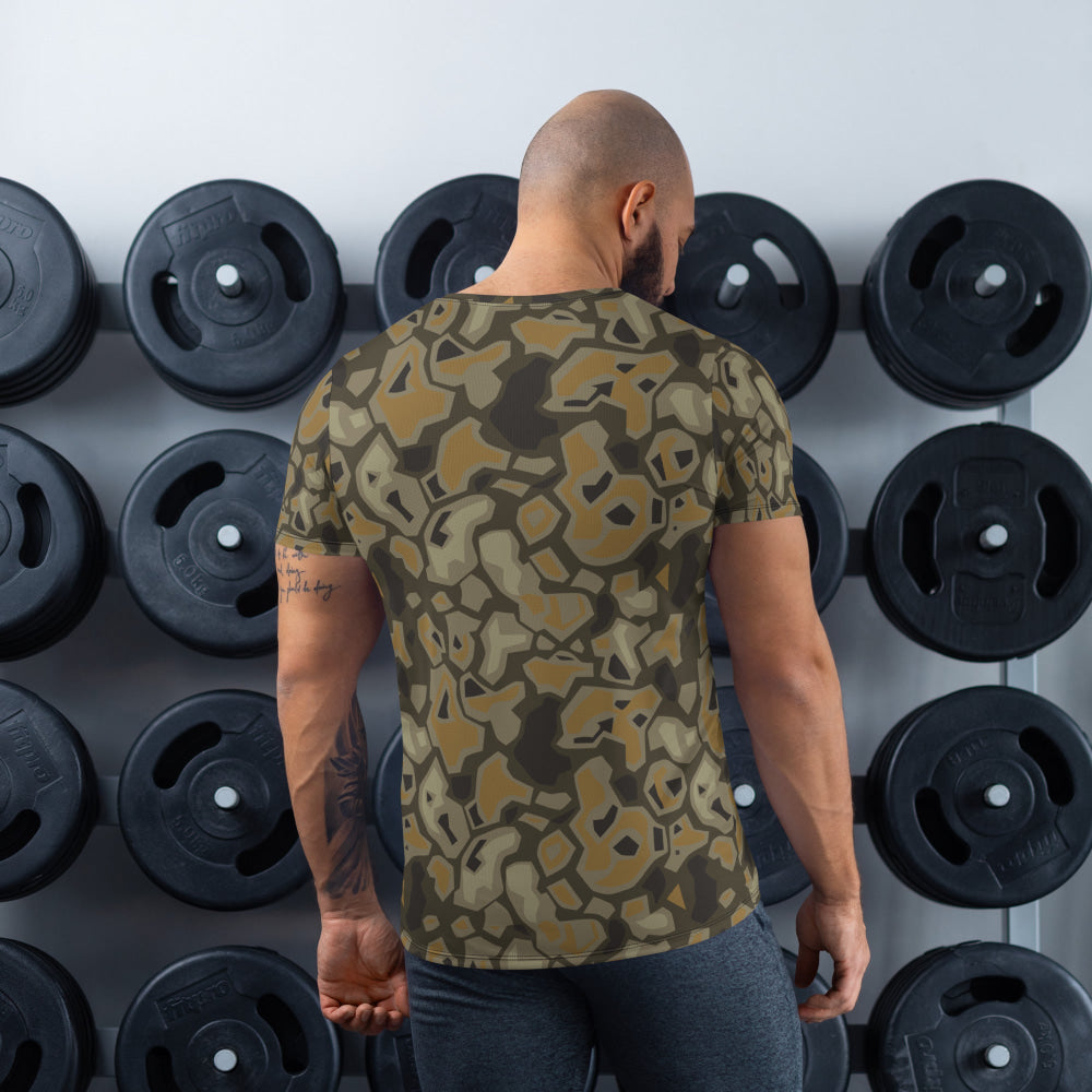 Rock CAMO Men’s Athletic T-shirt - Mens T-Shirt