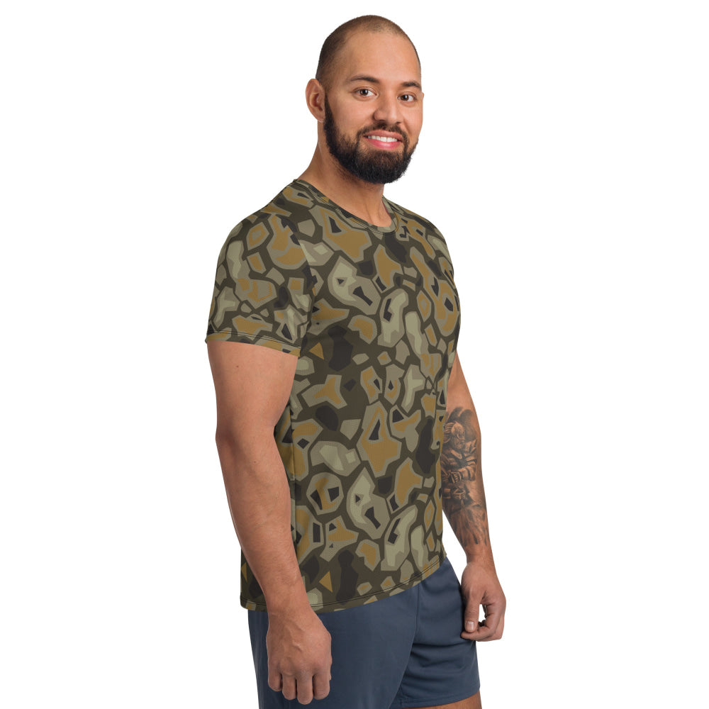 Rock CAMO Men’s Athletic T-shirt - Mens T-Shirt