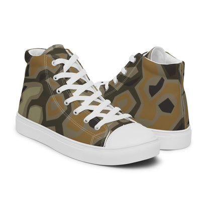 Rock CAMO Men’s high top canvas shoes - Mens High Top Canvas Shoes