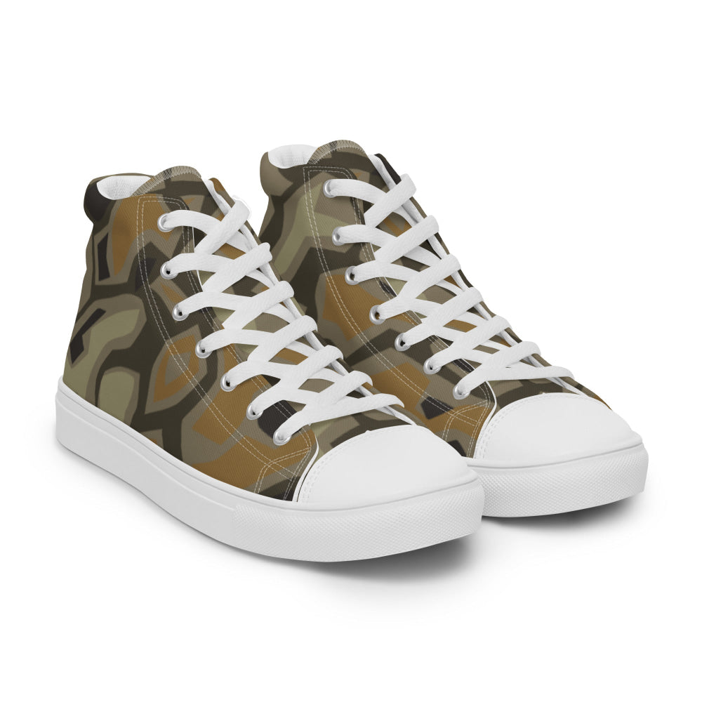 Rock CAMO Men’s high top canvas shoes - Mens High Top Canvas Shoes