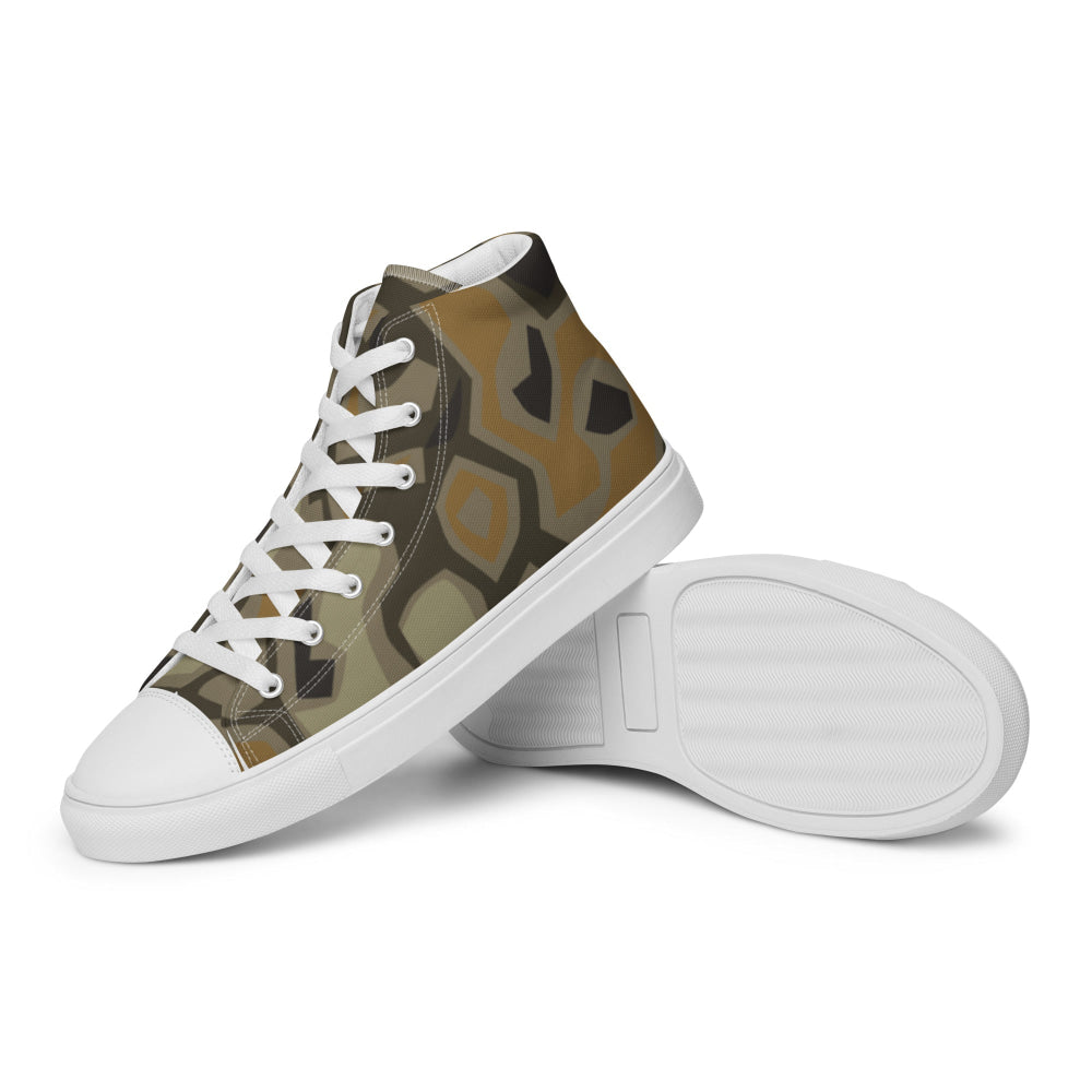 Rock CAMO Men’s high top canvas shoes - Mens High Top Canvas Shoes