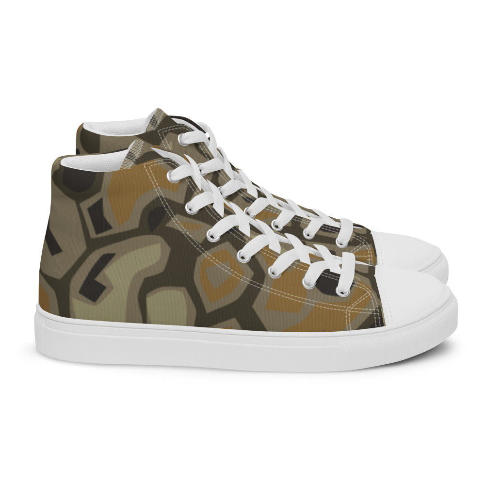 Rock CAMO Men’s high top canvas shoes - Mens High Top Canvas Shoes