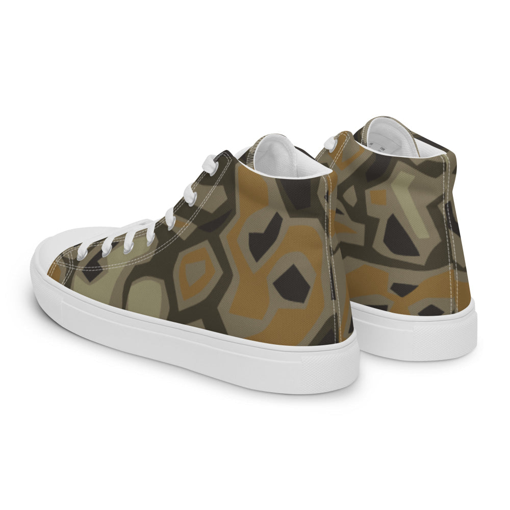 Rock CAMO Men’s high top canvas shoes - Mens High Top Canvas Shoes