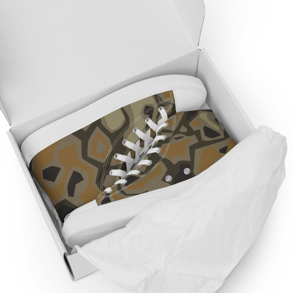 Rock CAMO Men’s high top canvas shoes - Mens High Top Canvas Shoes