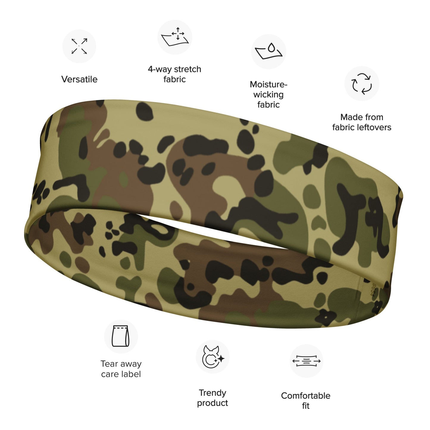 Romanian Flecktarn CAMO Headband - M - Headbands