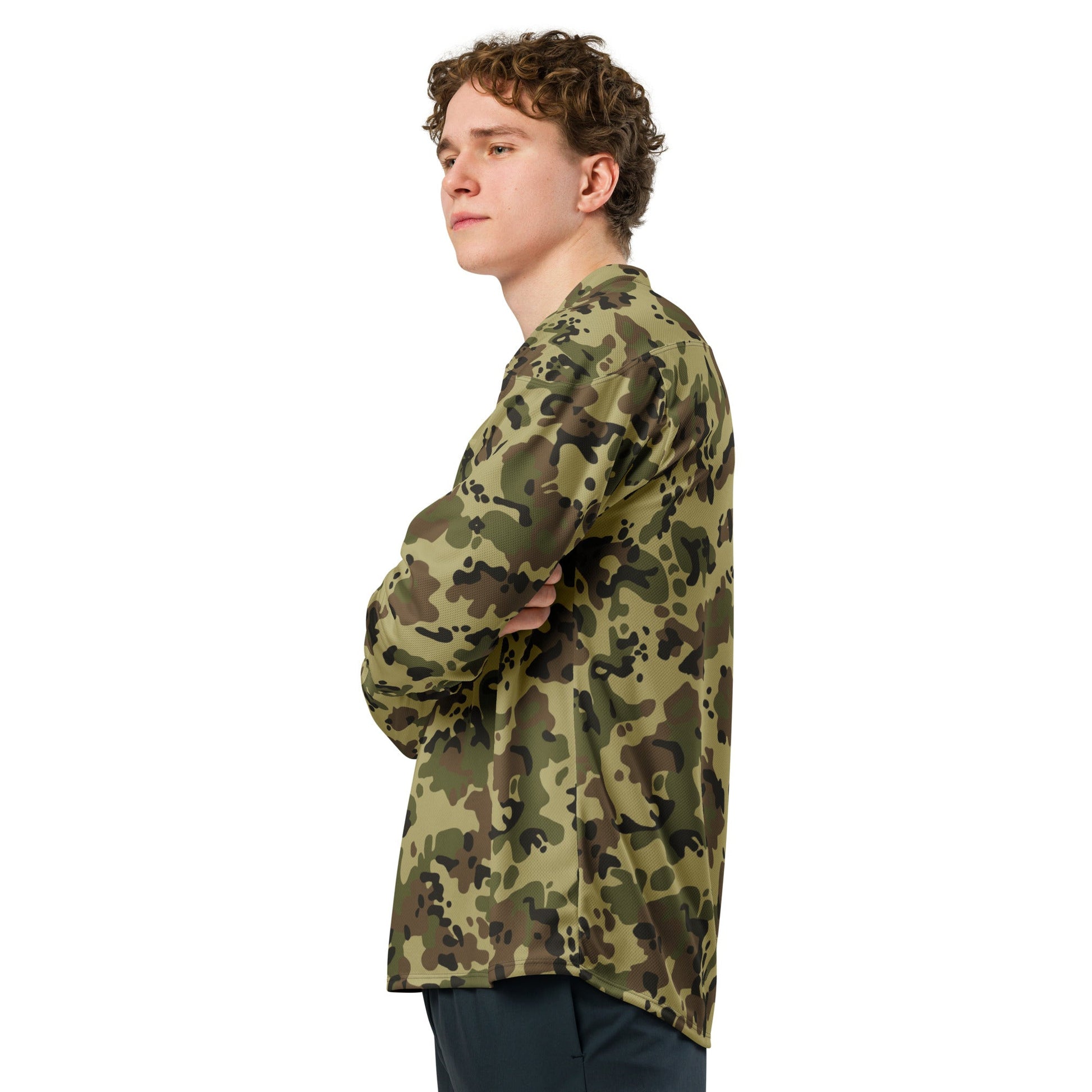 Romanian Flecktarn CAMO hockey fan jersey 2XS Hockey Jerseys