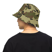 Flecktarn Romanian Woodland CAMO Reversible Bucket Hat - Head
