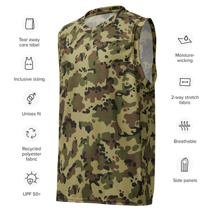 Romanian Flecktarn CAMO unisex basketball jersey Basketball Jerseys