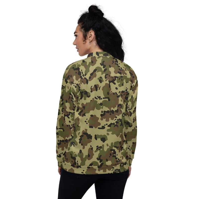 Flecktarn Romanian Woodland CAMO Unisex Bomber Jacket