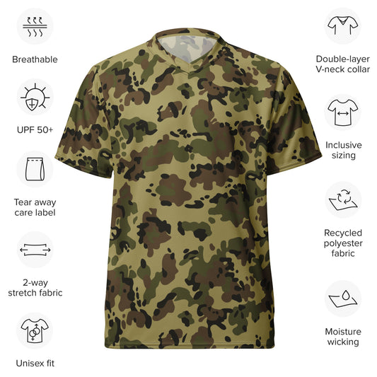 Romanian Flecktarn CAMO unisex sports jersey Sports Jerseys