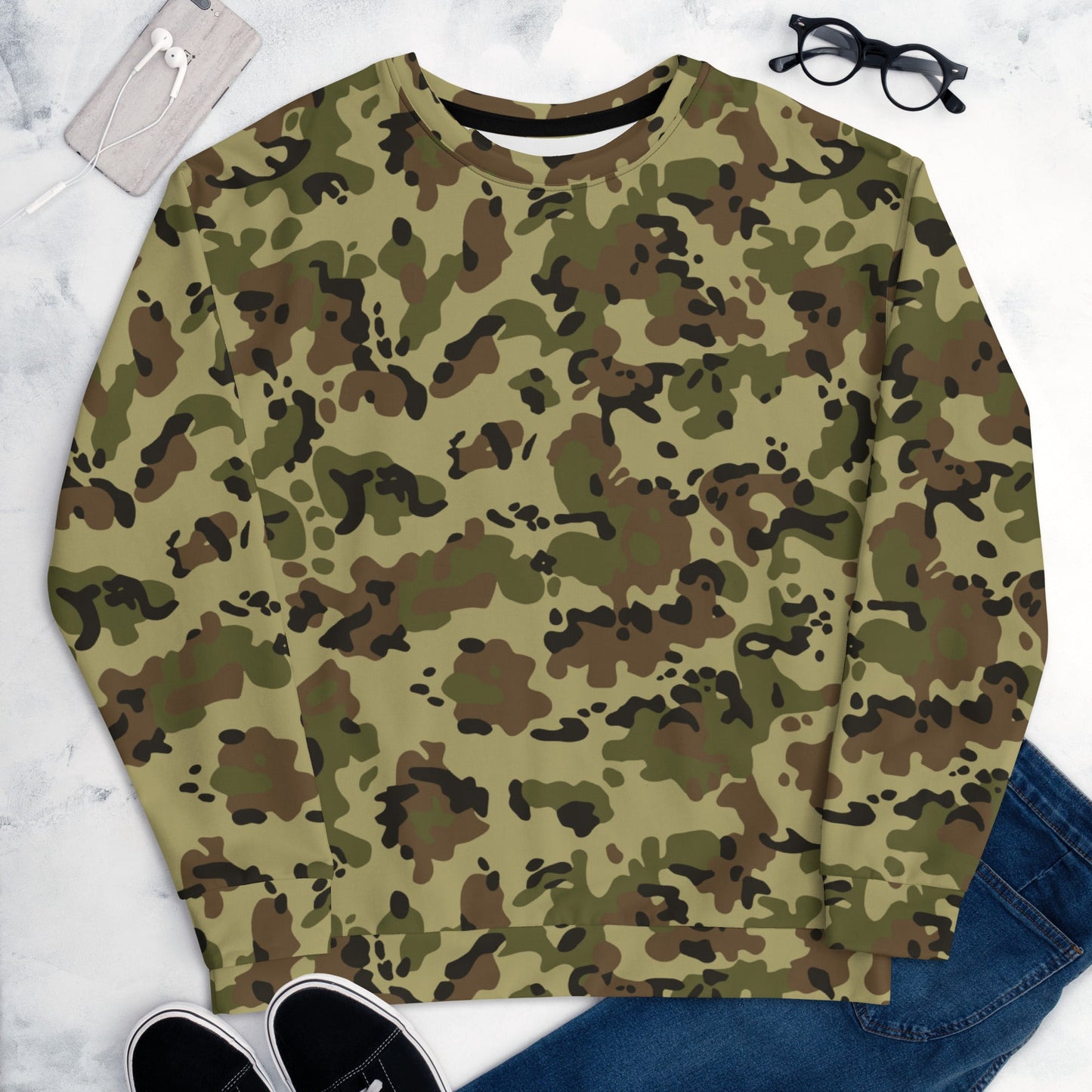 Romanian Flecktarn CAMO Unisex Sweatshirt - Sweatshirts