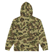 Flecktarn Romanian Woodland CAMO Unisex Zip Hoodie