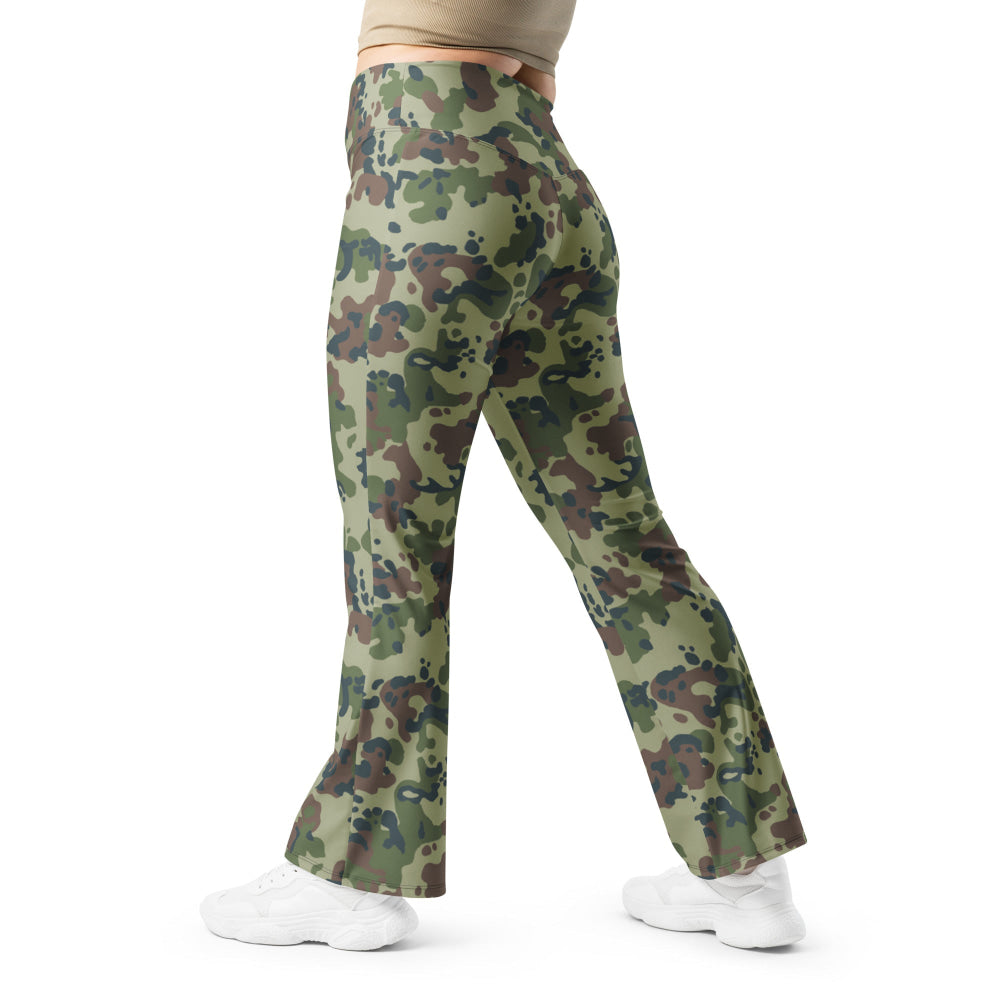 Romanian M1994 Fleck Summer CAMO Flare leggings - Womens Leggings