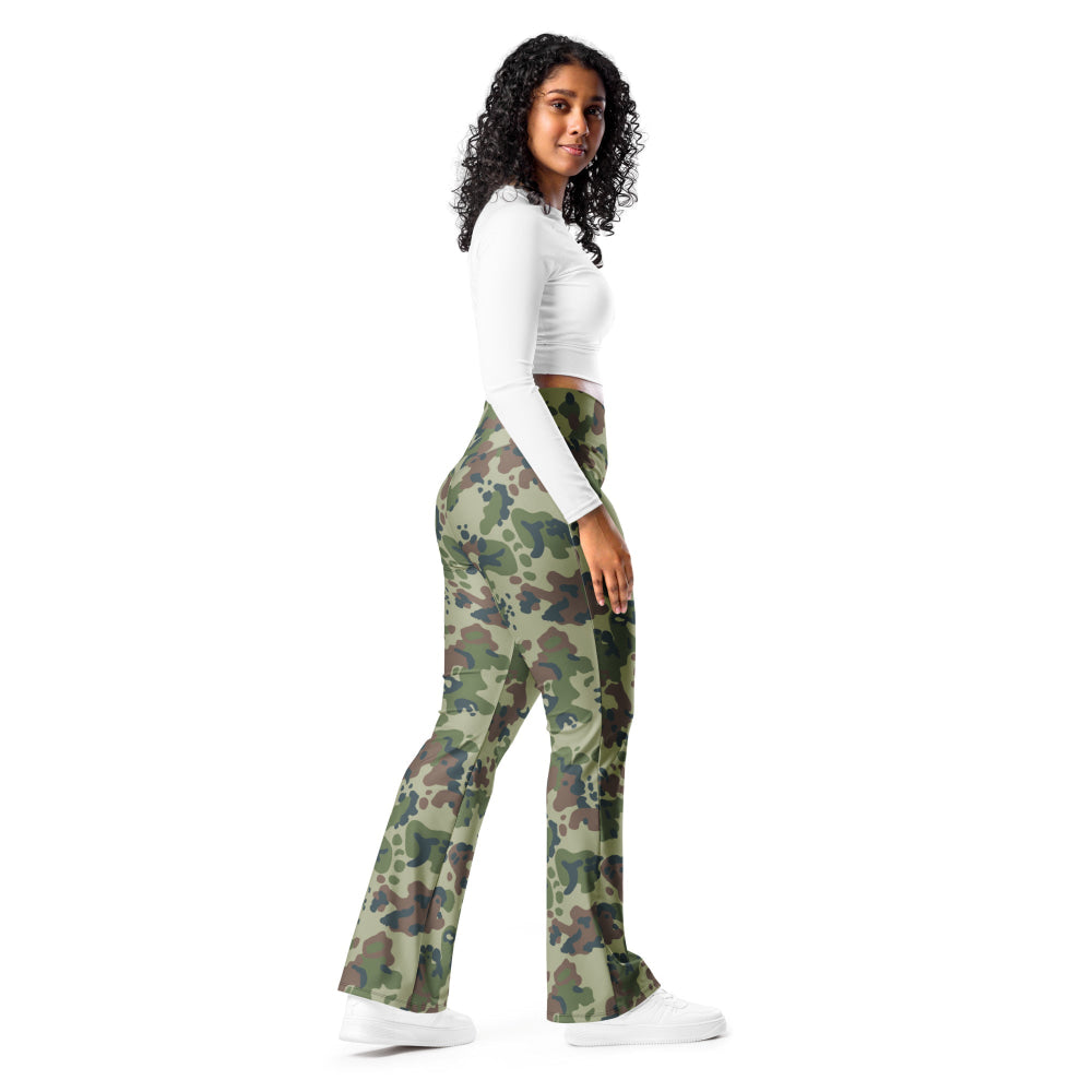 Romanian M1994 Fleck Summer CAMO Flare leggings - Womens Leggings