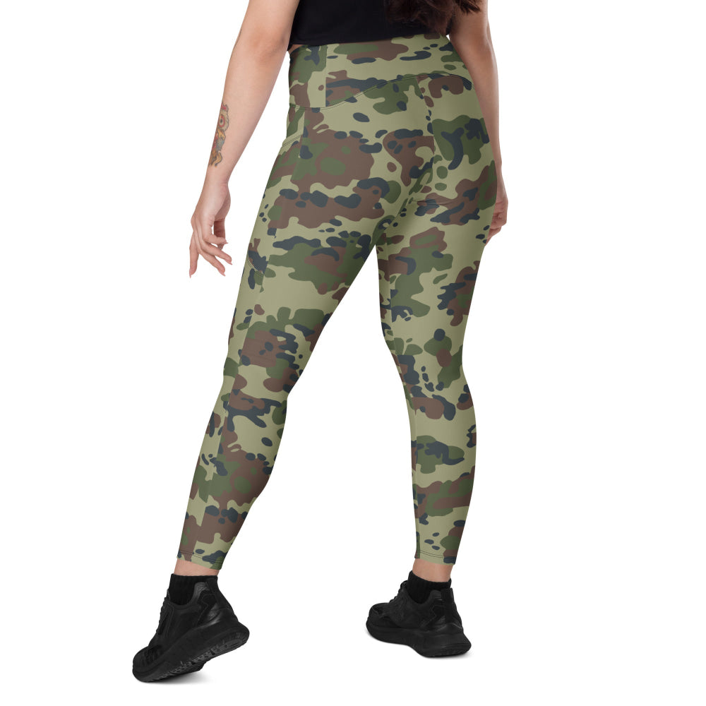 Romanian M1994 Fleck Summer CAMO Leggings with pockets - Womens With Pockets