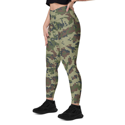 Romanian M1994 Fleck Summer CAMO Leggings with pockets - Womens With Pockets