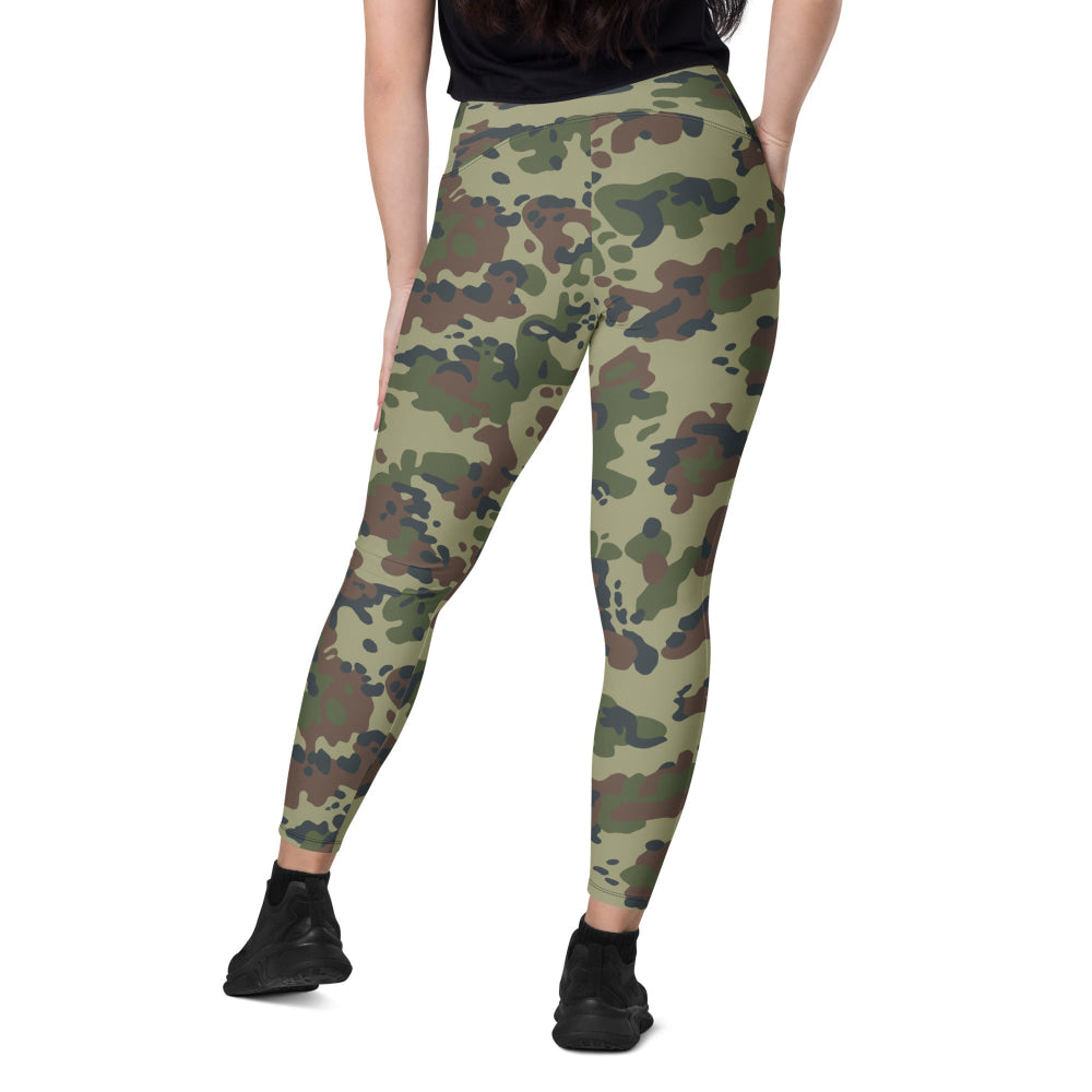 Romanian M1994 Fleck Summer CAMO Leggings with pockets - Womens With Pockets