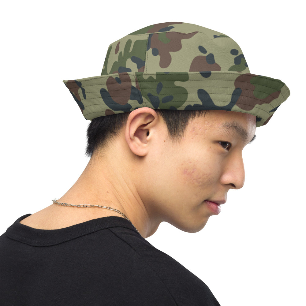 Romanian M1994 Fleck Summer CAMO Reversible bucket hat - Bucket Hat