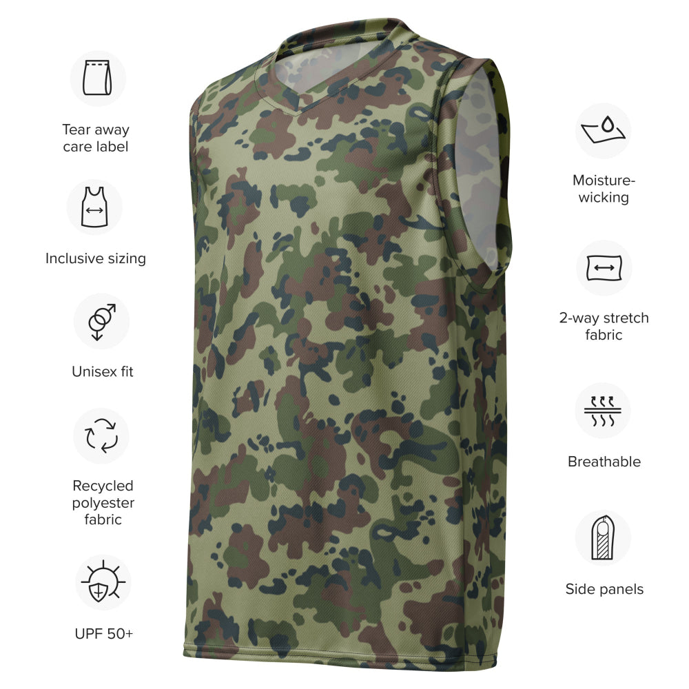 Romanian M1994 Fleck Summer CAMO unisex basketball jersey - Unisex Basketball Jersey