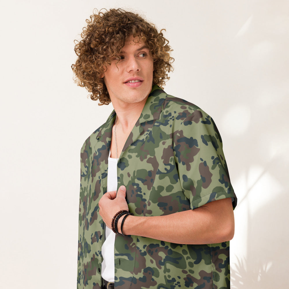 Romanian M1994 Fleck Summer CAMO Unisex button shirt - Button Shirt