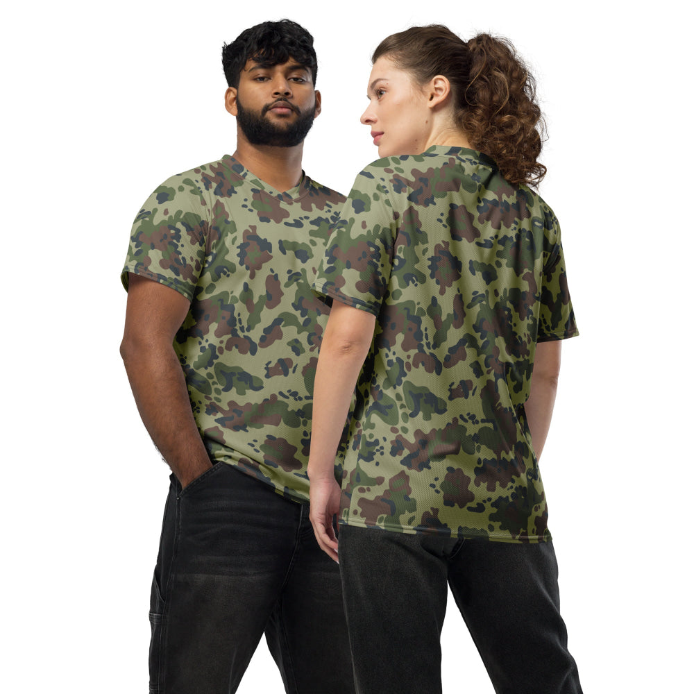 Romanian M1994 Fleck Summer CAMO unisex sports jersey - 2XS - Unisex Sports Jersey