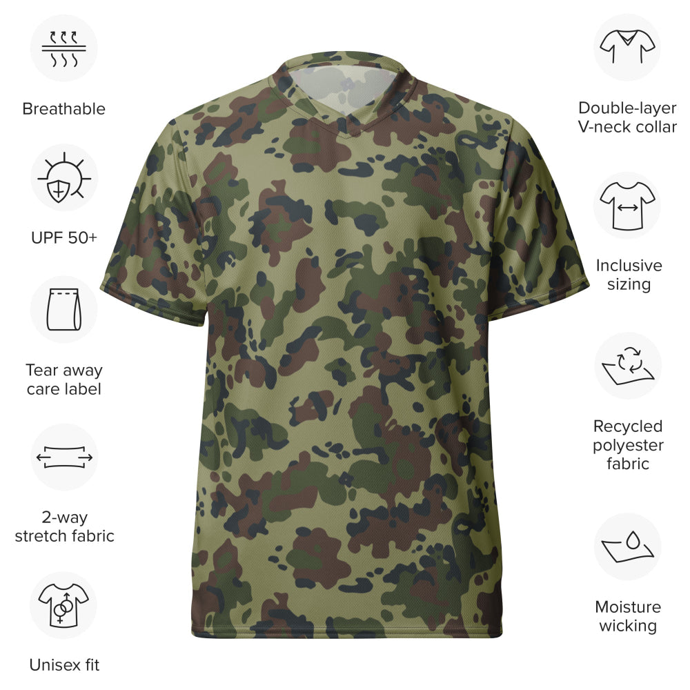 Romanian M1994 Fleck Summer CAMO unisex sports jersey - Unisex Sports Jersey