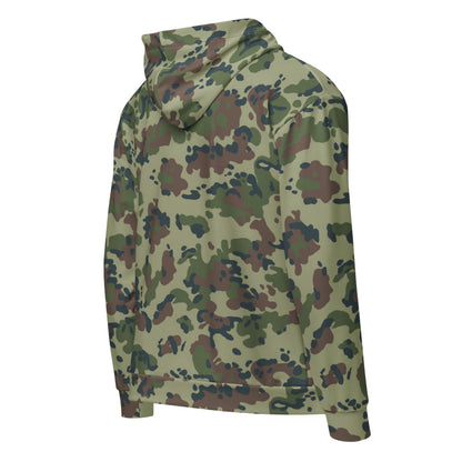 Romanian M1994 Fleck Summer CAMO Unisex zip hoodie - Zip Hoodie