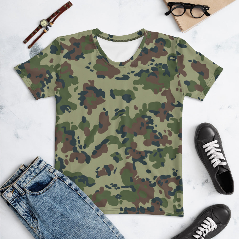 Romanian M1994 Fleck Summer CAMO Women’s T-shirt - Womens T-Shirt