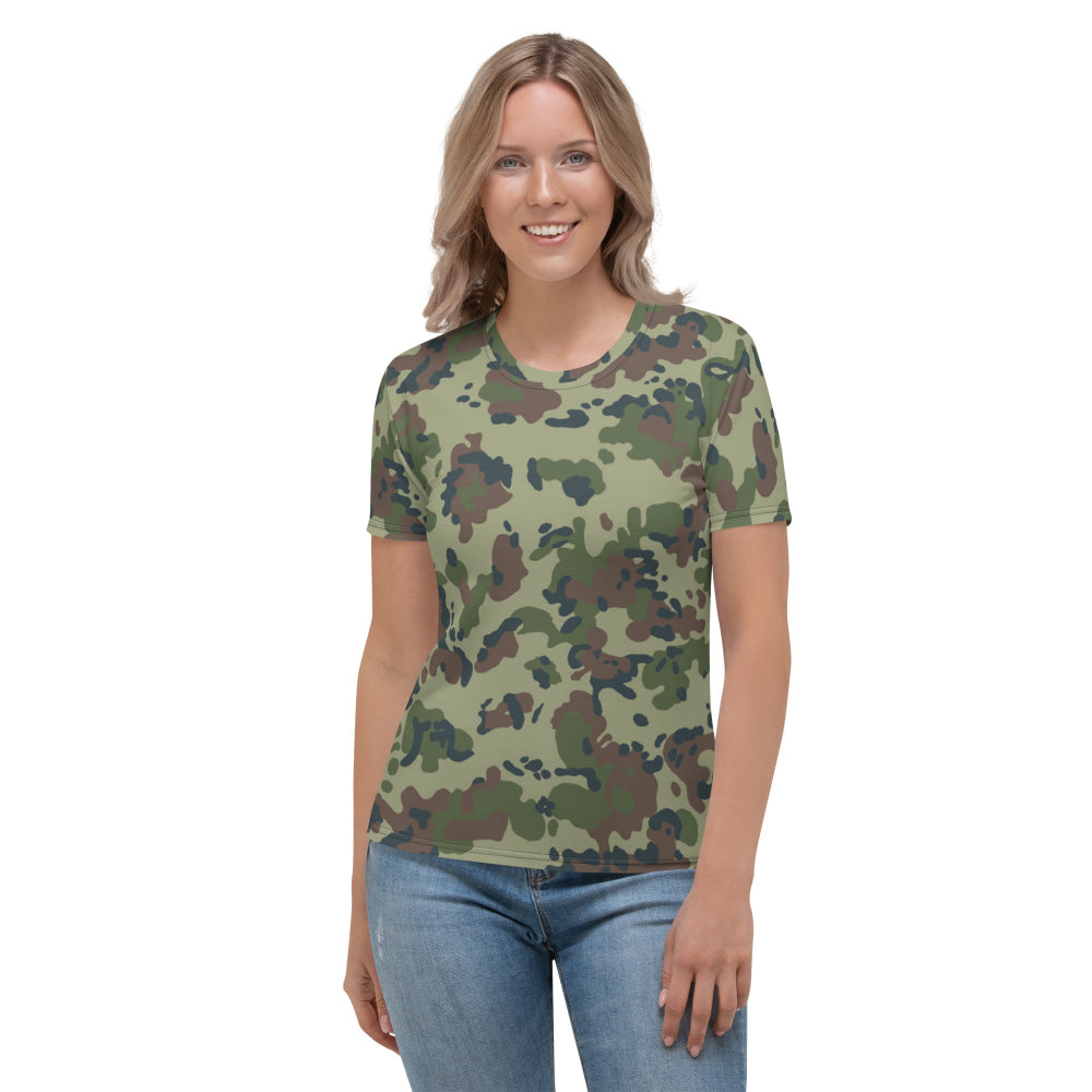 Romanian M1994 Fleck Summer CAMO Women’s T-shirt - XS - Womens T-Shirt