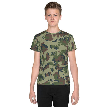 Romanian M1994 Fleck Summer CAMO Youth crew neck t-shirt - 8