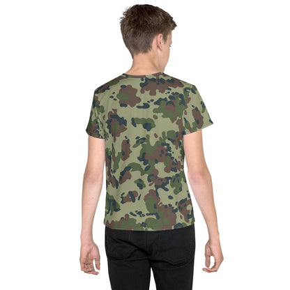 Romanian M1994 Fleck Summer CAMO Youth crew neck t-shirt - Crew Neck T-shirt