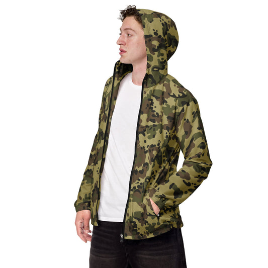 Romanian M93 Fleck CAMO Men’s windbreaker - XS - Mens Windbreaker