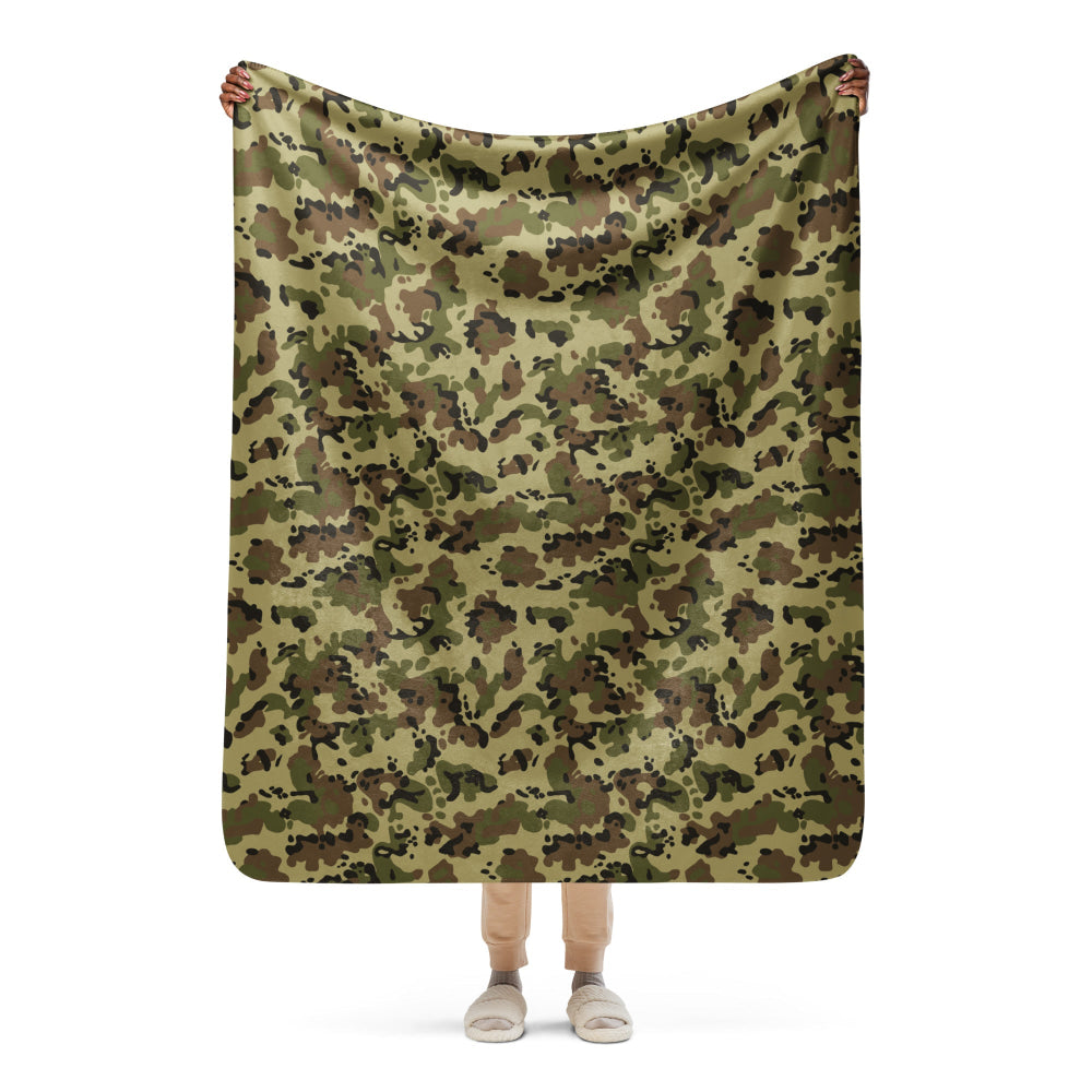 Romanian M93 Fleck CAMO Sherpa blanket - 50″×60″ - Blanket