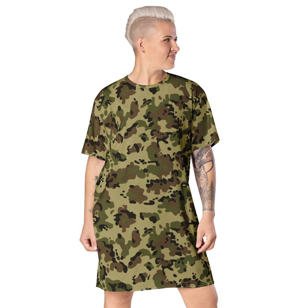 Romanian M93 Fleck CAMO T-shirt dress - 2XS - Womens T-Shirt Dress