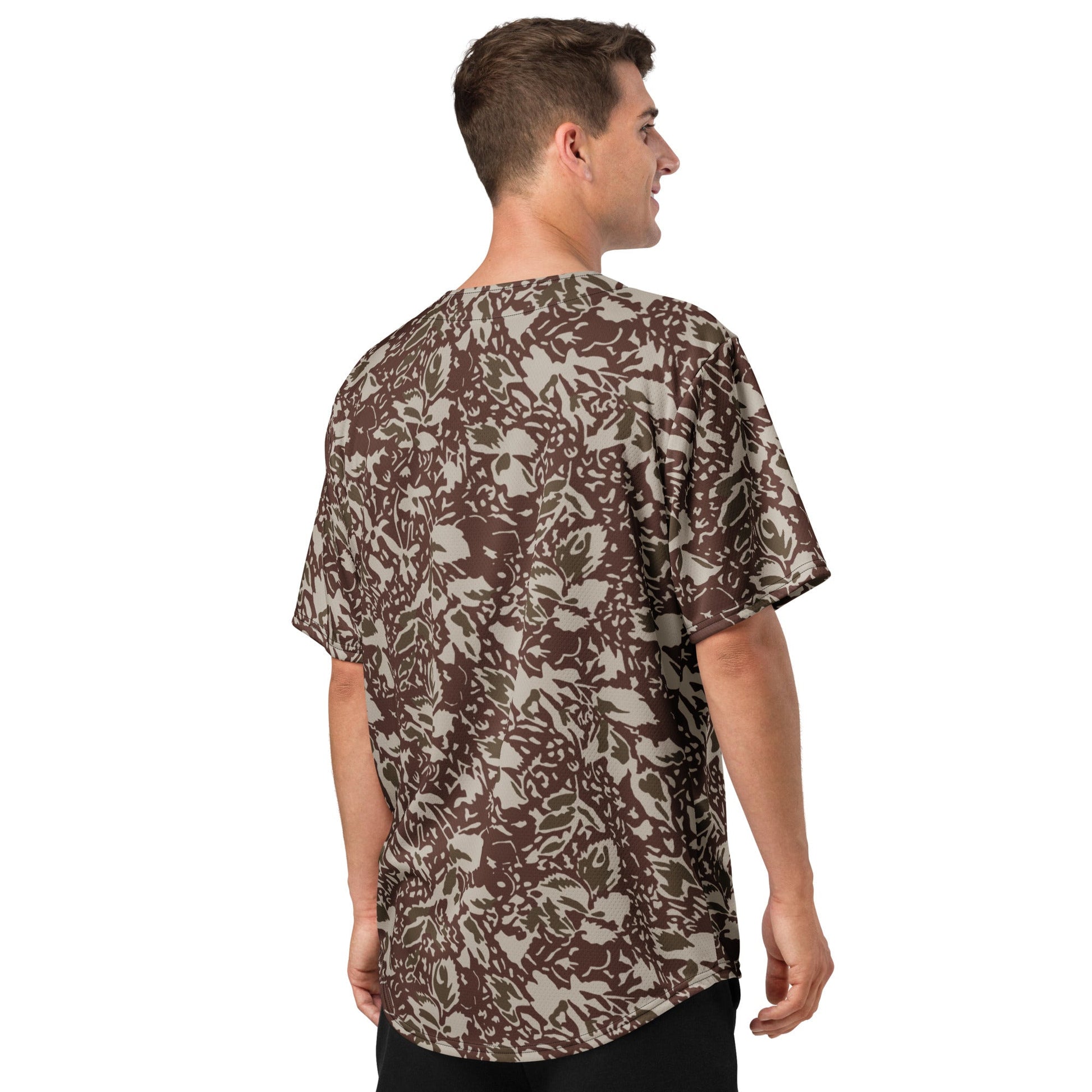 Romanian Soviet 1990 Leaf Autumn CAMO baseball jersey - Baseball Jerseys